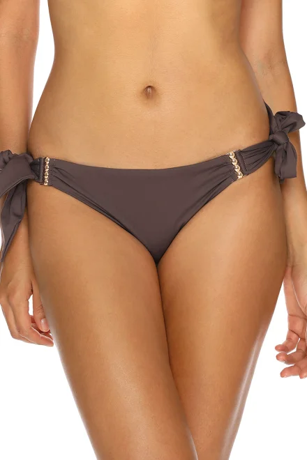 Dvoudílné plavky G-73/BO - Ecru-Hnědá