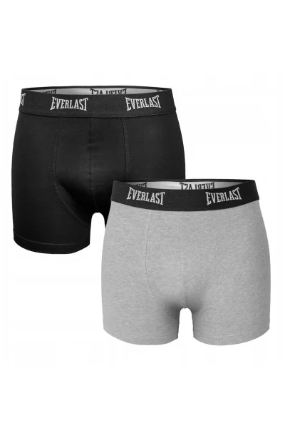 2 PACK boxerky BM 002 - Světle šedá