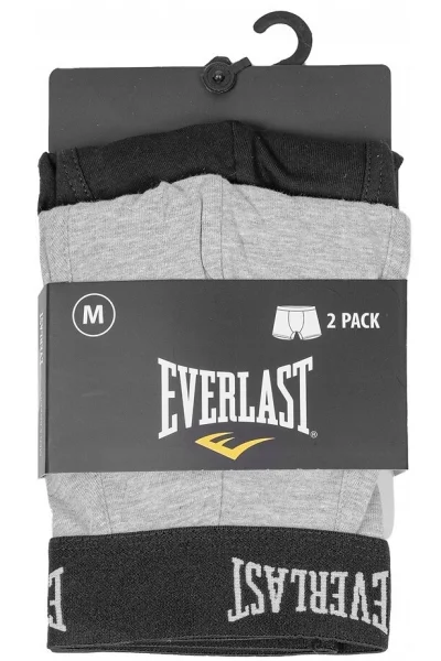 2 PACK boxerky BM 002 - Světle šedá