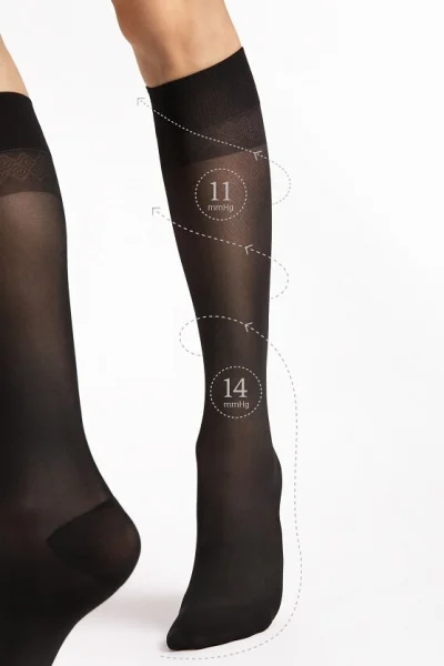 Podkolenky M 2107 Travel - Černá