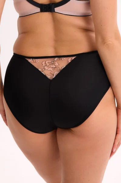 PINBLA Kalhotky 1332 Xenia - Růžovo-černá