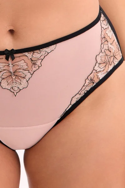 PINBLA Kalhotky 1332 Xenia - Růžovo-černá