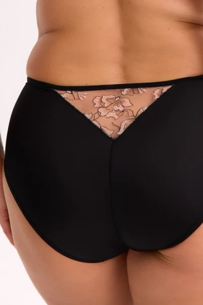 PINBLA Kalhotky 1332 Xenia - Růžovo-černá