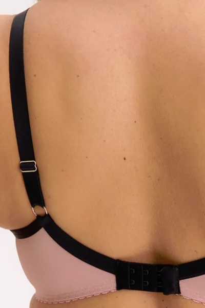 BLAPIN Nevyztužená podprsenka 1309 Elara - Černo-růžová