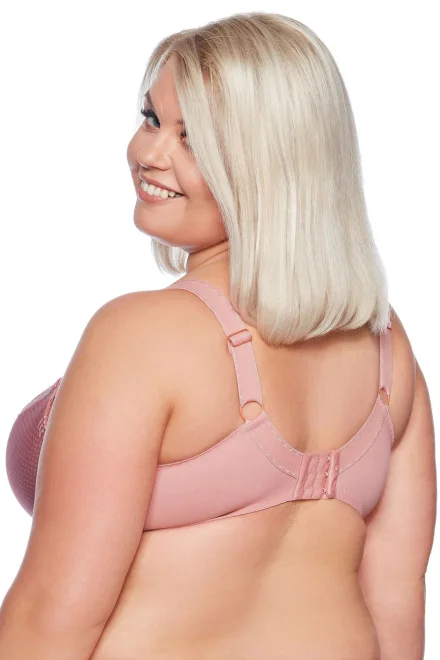 Polovyztužená podprsenka 815M Nicoletta Maxi - Růžová