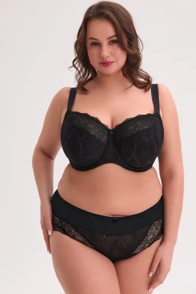 Polovyztužená podprsenka Sandy 3 - Černá