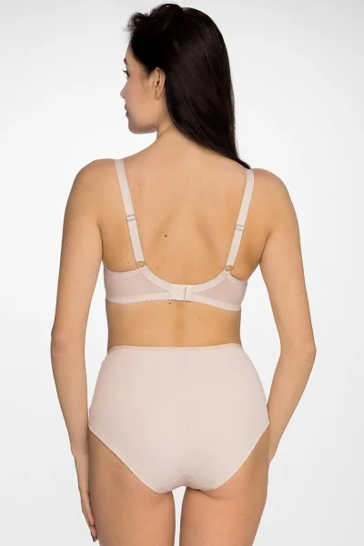 Polovyztužená podprsenka Goldie - Světle béžová