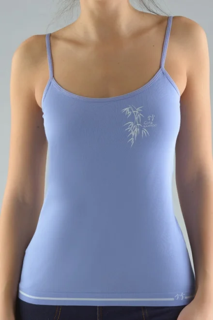 Tílko 08989P - bambus - Modro-šedá