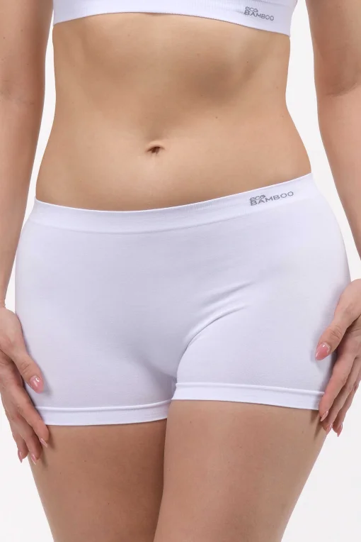 Dámské bezešvé boxerky 03022P - bambus