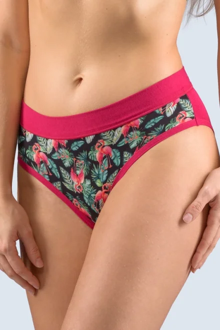 Kalhotky 10268P - barevné - Fuksiová