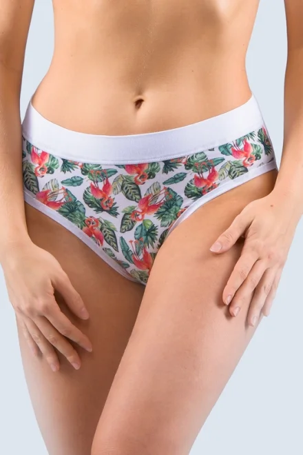 Kalhotky 10268P - barevné - Bílá