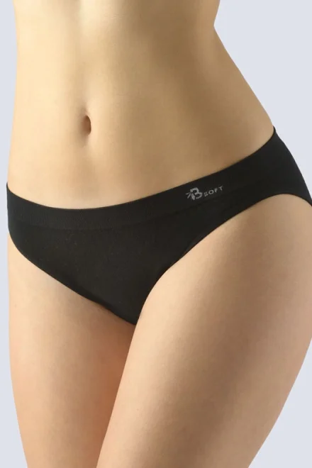 Kalhotky 00046P - bezešvé - Černá