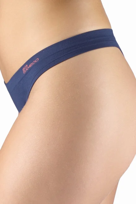 Tanga 05013P - ECO Bambus - Tmavě modrá