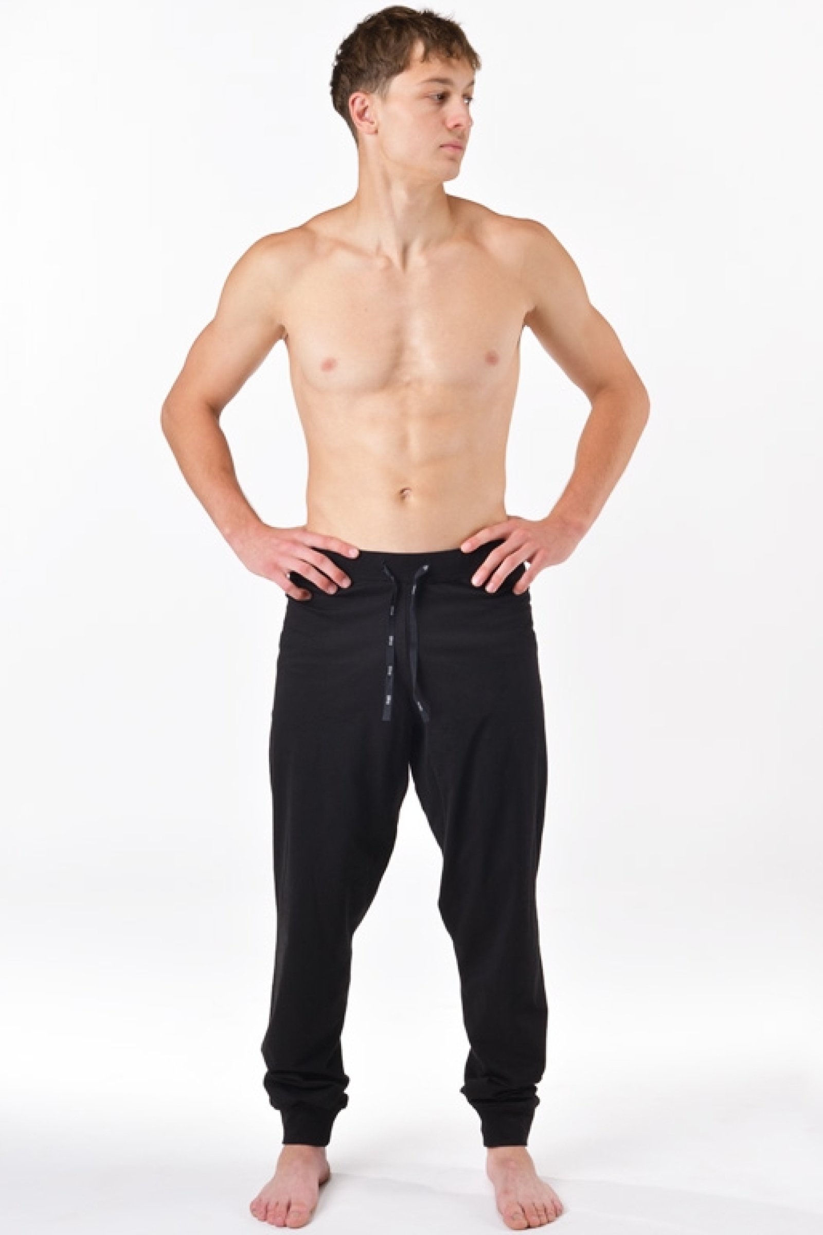 Pyžamové kalhoty Gina 79201P - bavlna Černá 2XL