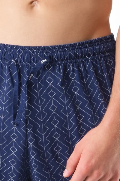 Pyžamové kalhoty 79199P - bavlna - Tmavě modrá