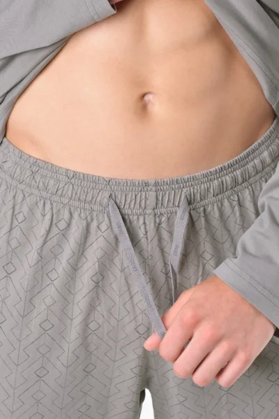 Pánské pyžamo 79195P - bavlna - Šedá