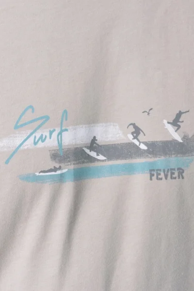 Pánské pyžamo 79191P - bavlna - Světle šedá