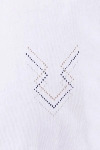 Pánské pyžamo 79194P - bavlna - Bílá