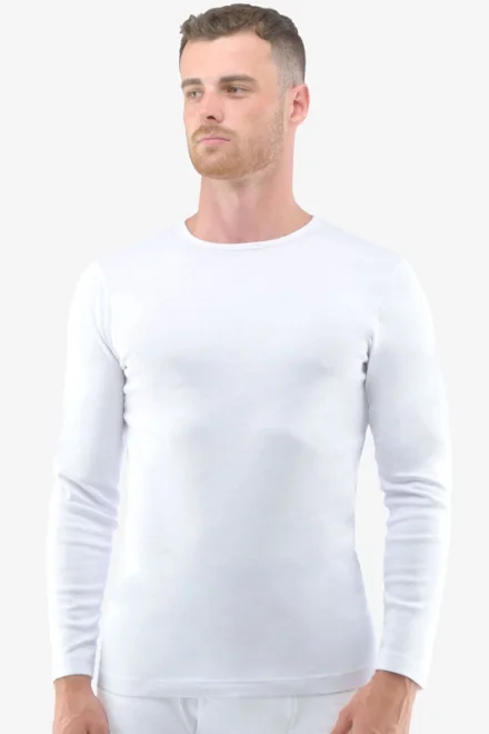 Bavlněné tričko 78003P - Bílá