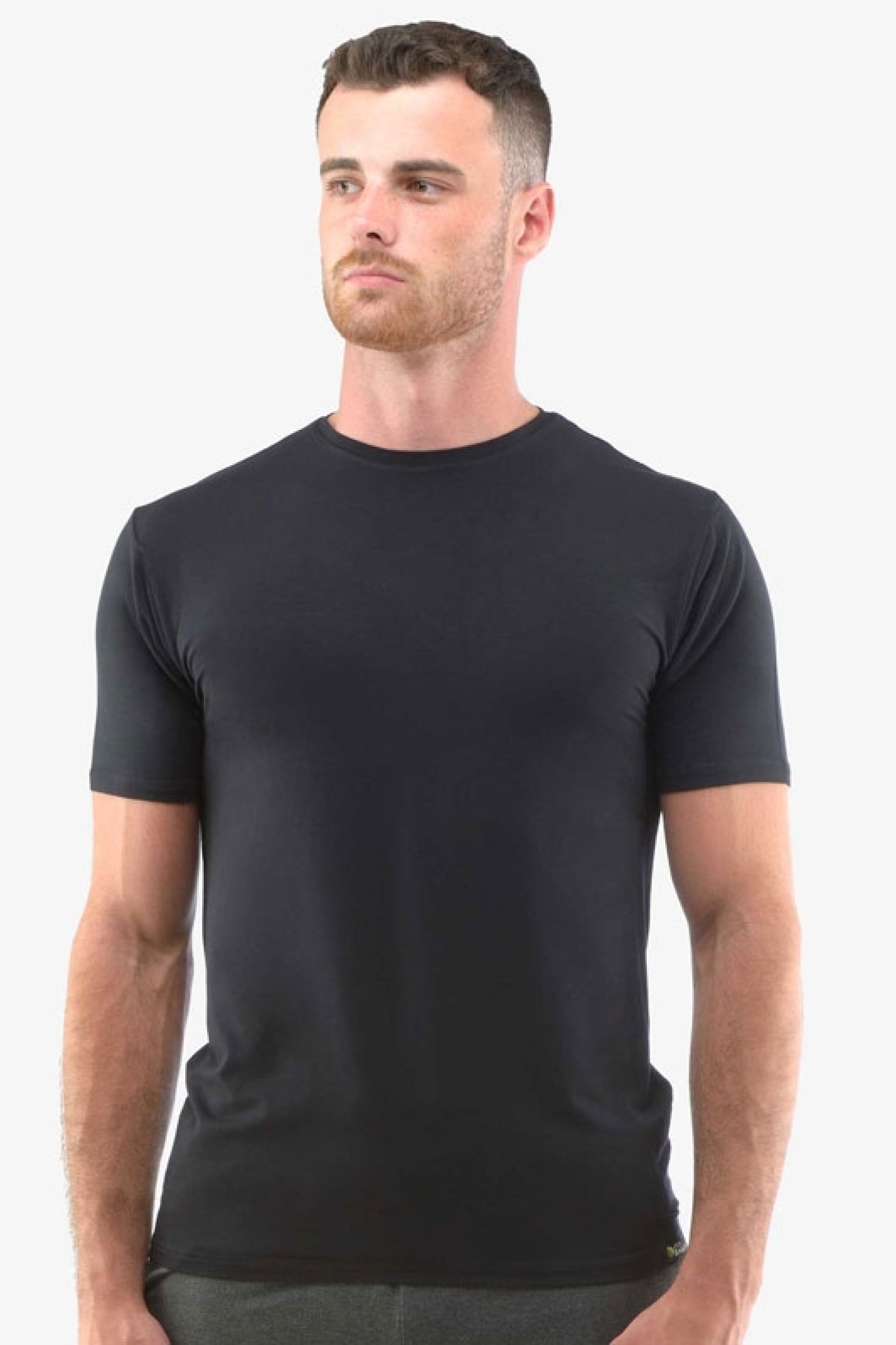 Slim fit tričko Gina 78005P Černá M