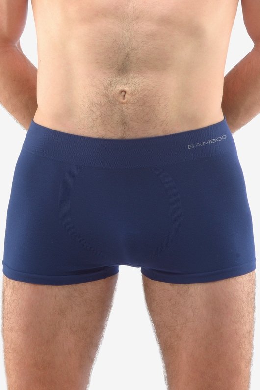 Pánské boxerky Gina 53005P -  bambus Tmavě modrá XL-2XL