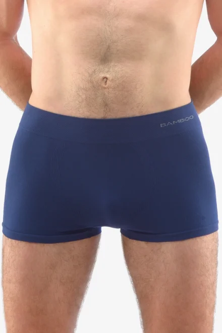 Pánské boxerky 53005P -  bambus - Tmavě modrá