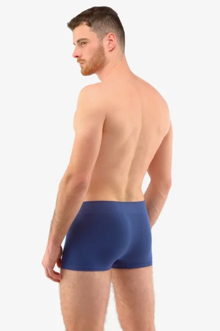 Pánské boxerky 53005P -  bambus - Tmavě modrá