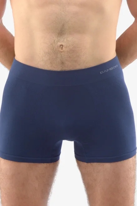 Pánské boxerky 54005P - bambus - Tmavě modrá