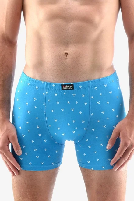 Pánské boxerky 74147P - bavlna - Modrá