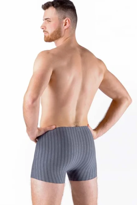 Pánské boxerky 73131P - Modal - Tmavě šedá-zelená