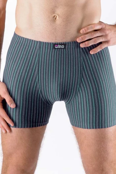 Pánské boxerky 74169P - Modal - Tyrkysová-tmavěmodrá