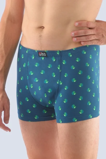 Pánské boxerky 73109P - Bavlna - Mořská zeleň