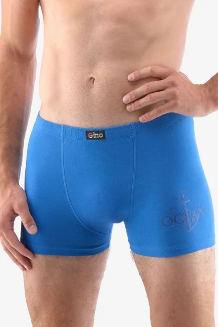 Pánské boxerky 73115P - Bavlna - Tmavě modrá