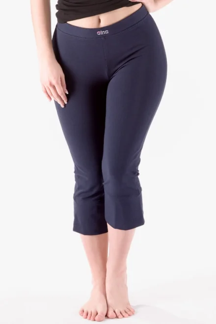 Sportovní capri legíny 95004P - 7/8 - Tmavě modrá