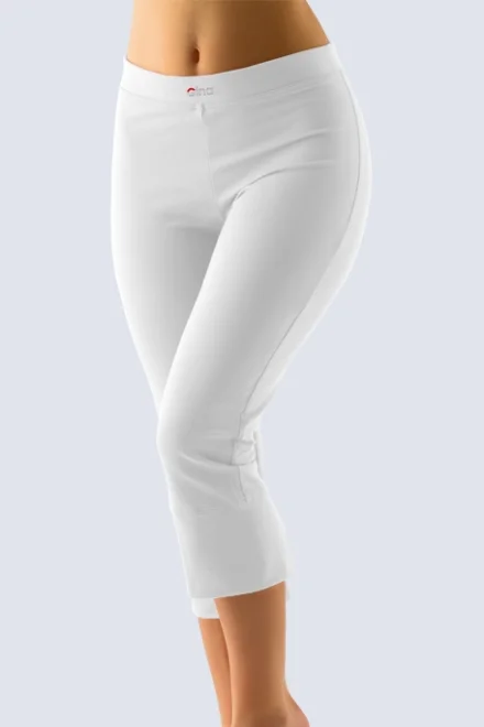 Sportovní capri legíny 95004P - 7/8 - Bílá