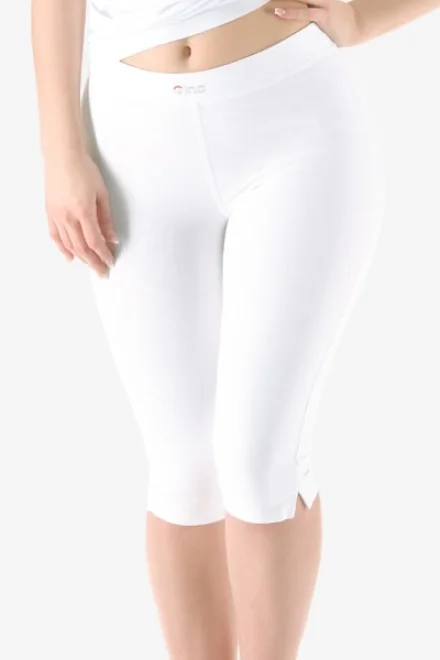 Capri legíny 95001P - Bavlna - Bílá