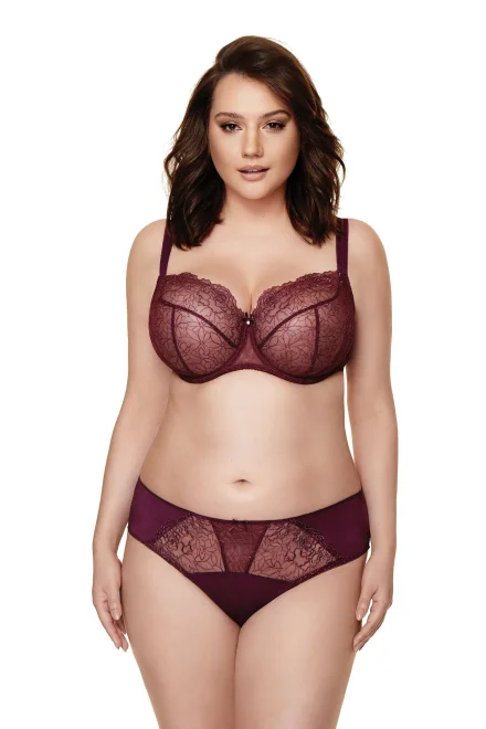 Kalhotky Pamela/F - Tmavě fialová