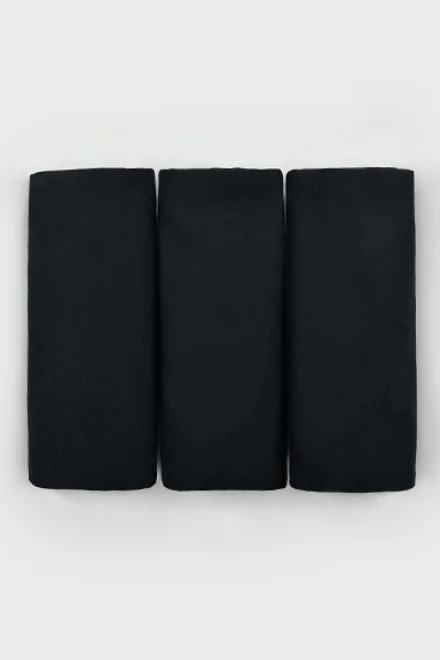 3 PACK Kalhotky Diana/F - Černá