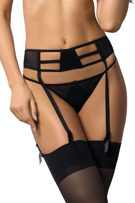 Mini tanga Celine/MS - Černá