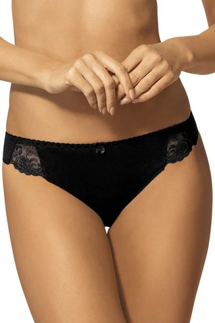 Tanga Yvette/S - Černá