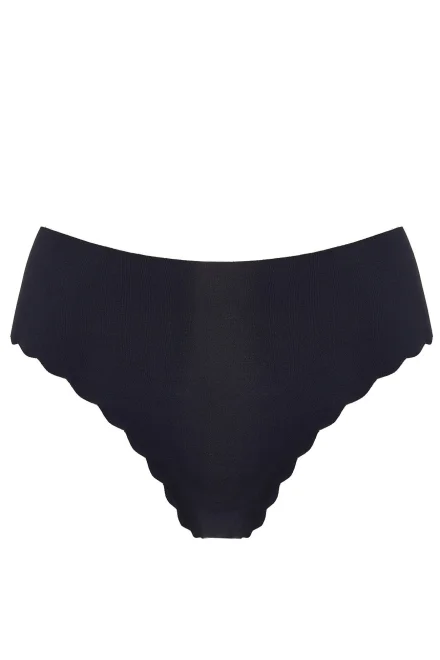 3 PACK - Bezešvé kalhotky Lucky - Černá