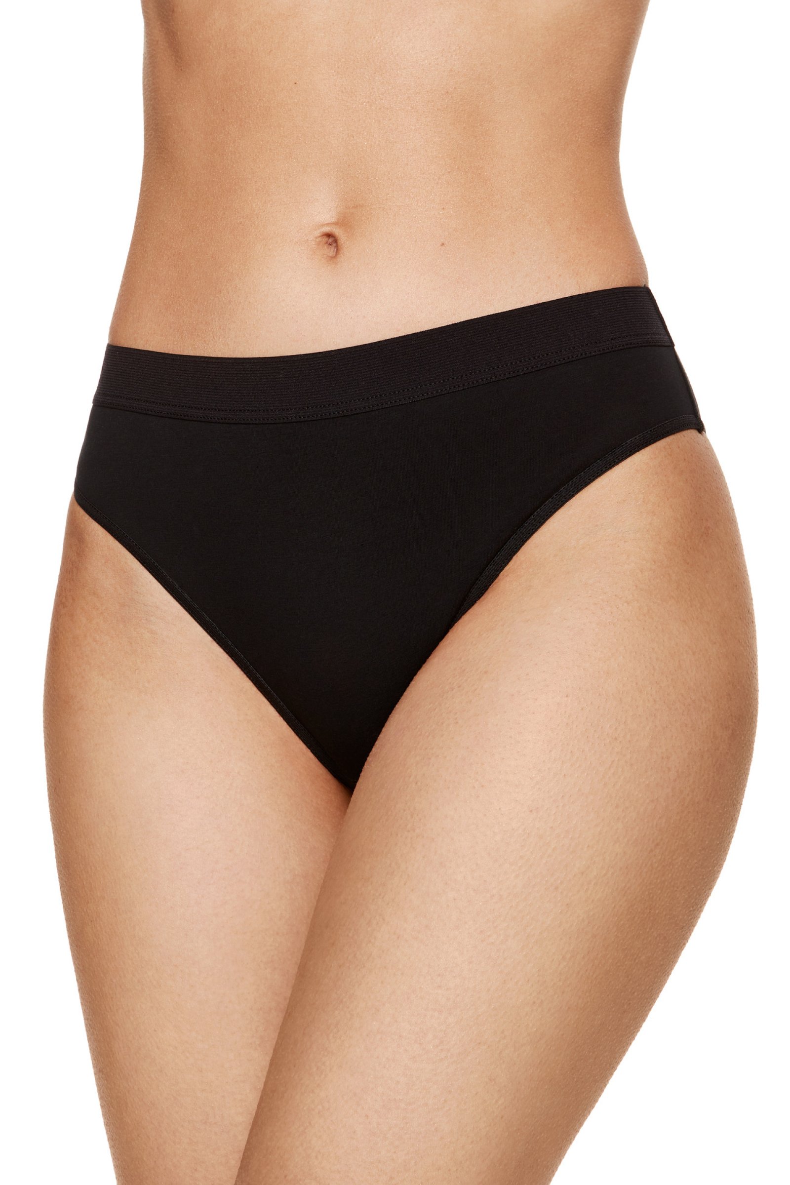 3 PACK Kalhotky Gorteks Klara - bavlna Černá 46