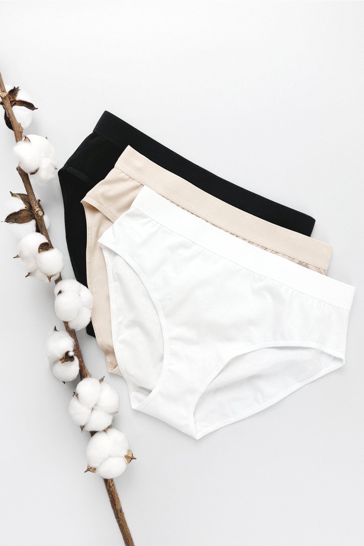 3 PACK Kalhotky Gorteks Alana - bavlna Mix barev 48