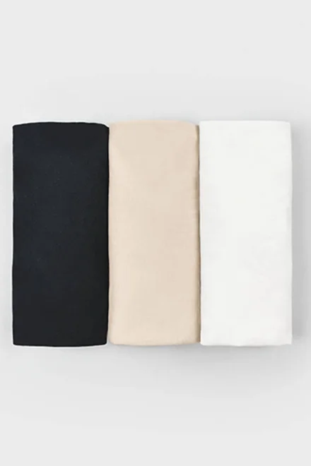 3 PACK Kalhotky Alana - bavlna - Mix barev