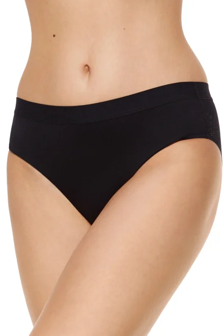 3 PACK nohavičky Olga - bavlna - Čierna