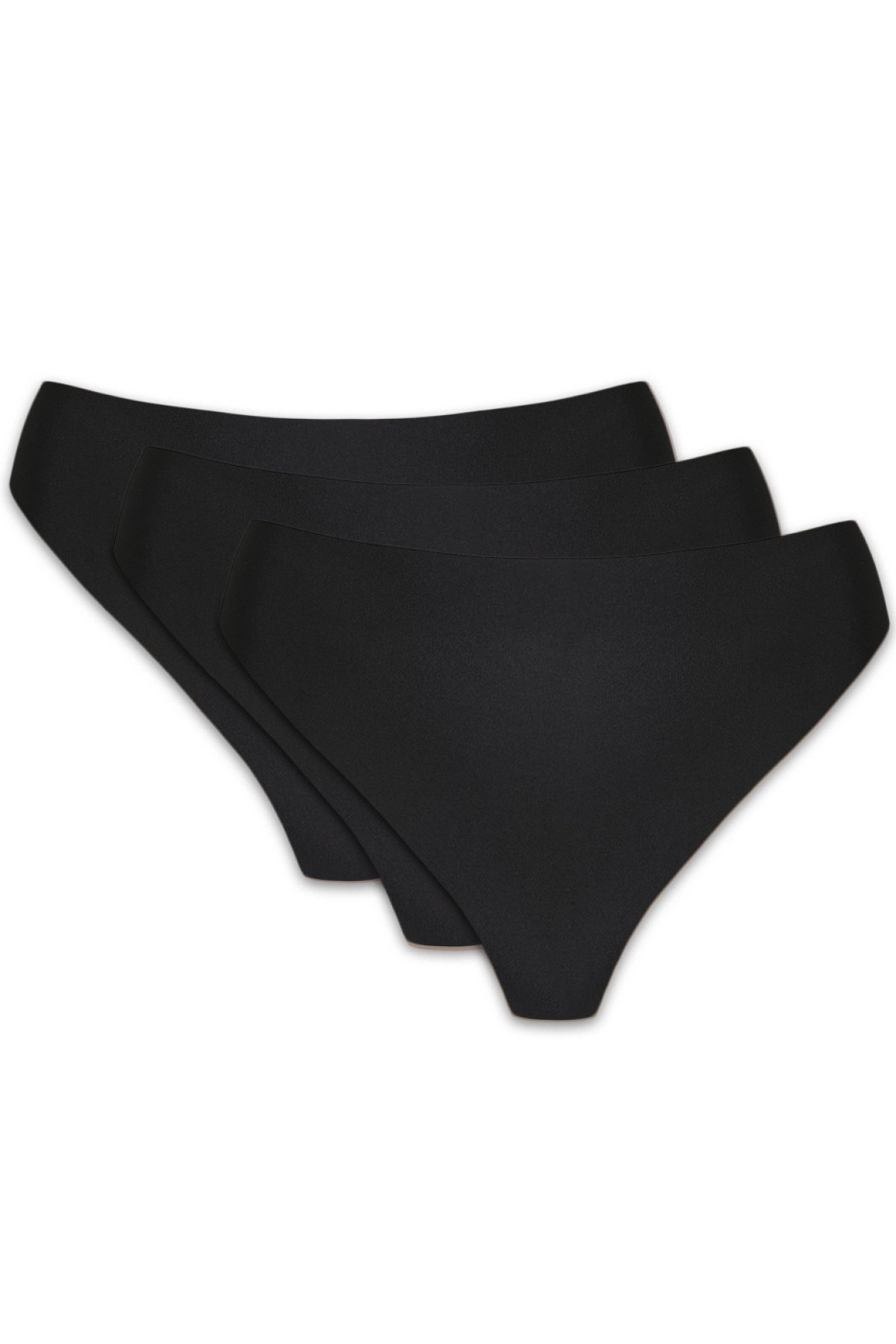 Tanga Gorteks Blanca stringi - 3PACK Černá 42