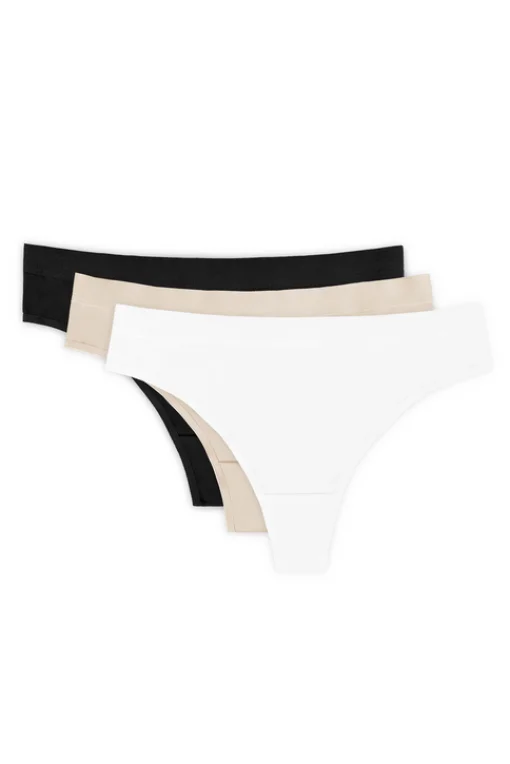 3 PACK Tanga Alana - bavlna
