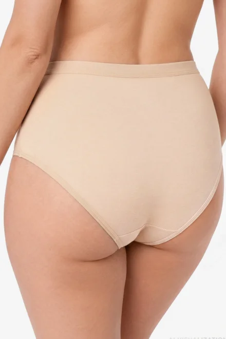 3 PACK kalhotky Sara - bavlna - Béžová