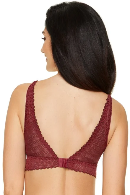 Bralette podprsenka Juno/B2 - Bordó