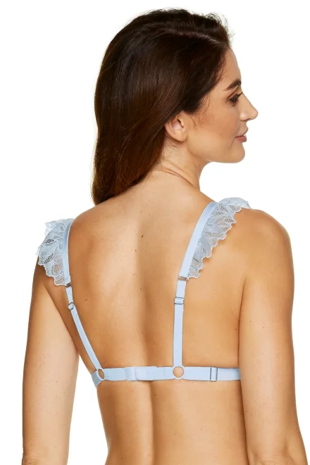 Bralette podprsenka Aura/B2 - Světle modrá